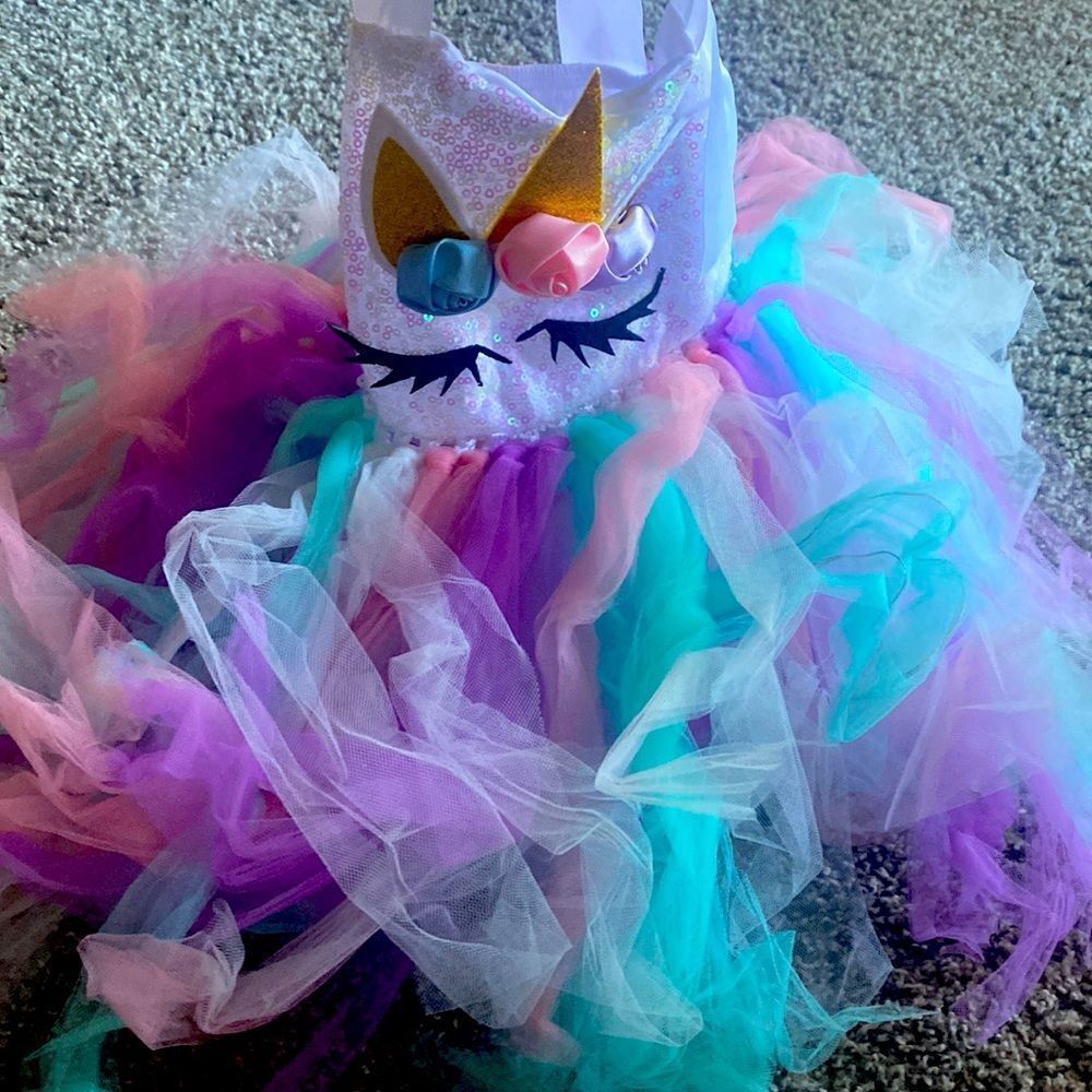 Led light Up Unicorn 🦄 dress Tutu little girls
